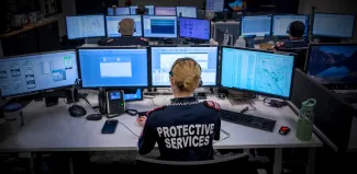 Protective Services Central Operations Room