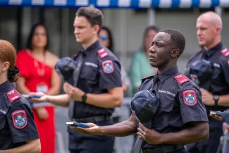 Protective Services Graduation Day